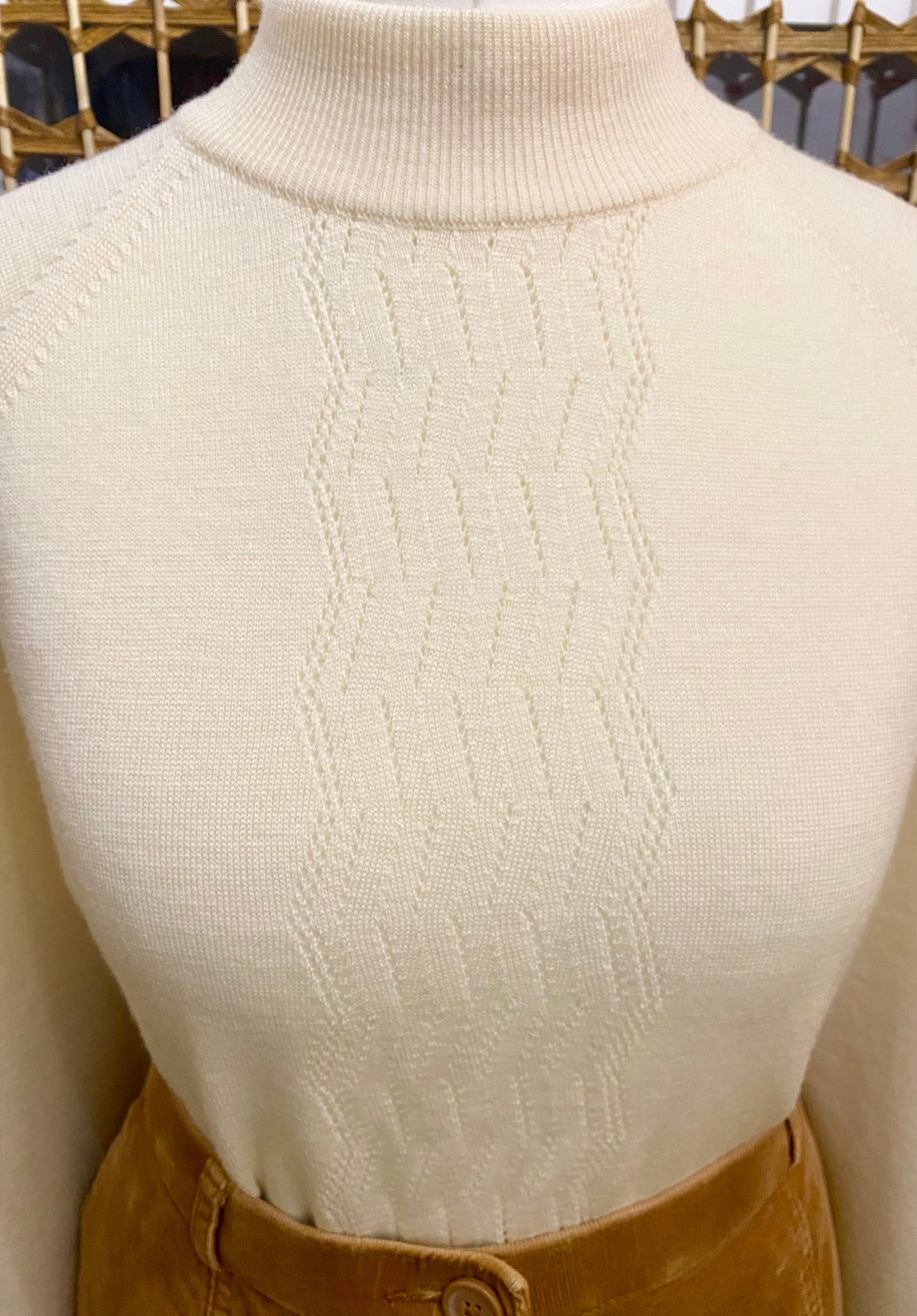 Cream Knitted Sweater (UK 16/18)