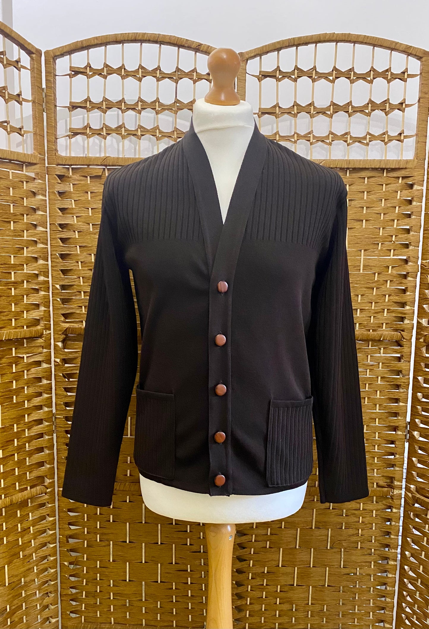 Brown ‘Keynote’ Cardigan (40”)