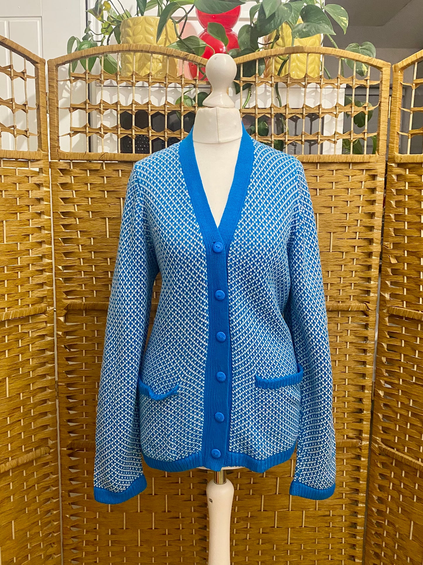 1970s Geometric Knitwear (UK 16)