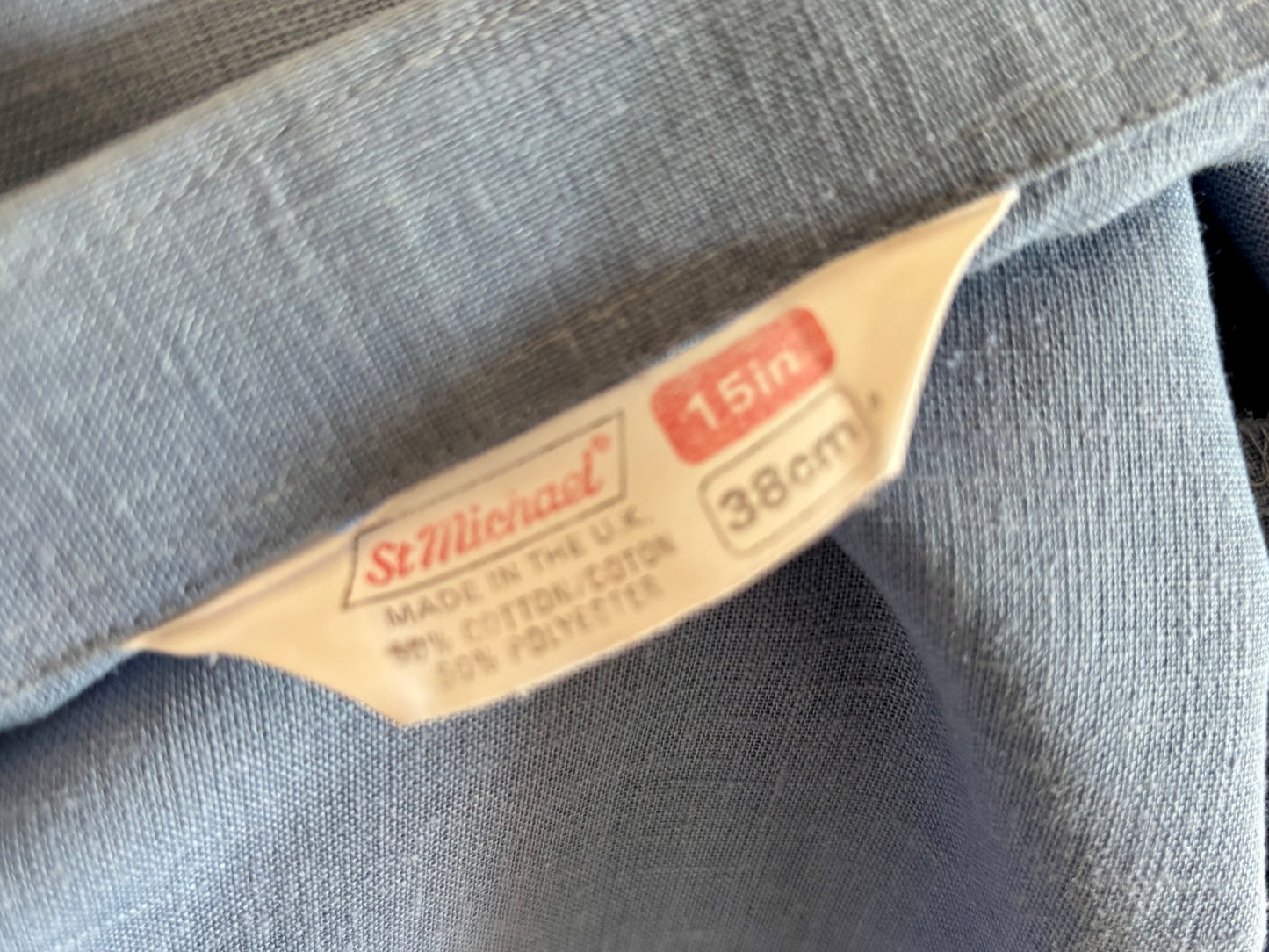 1970s St Michael Short Sleeve Shirt (40”)