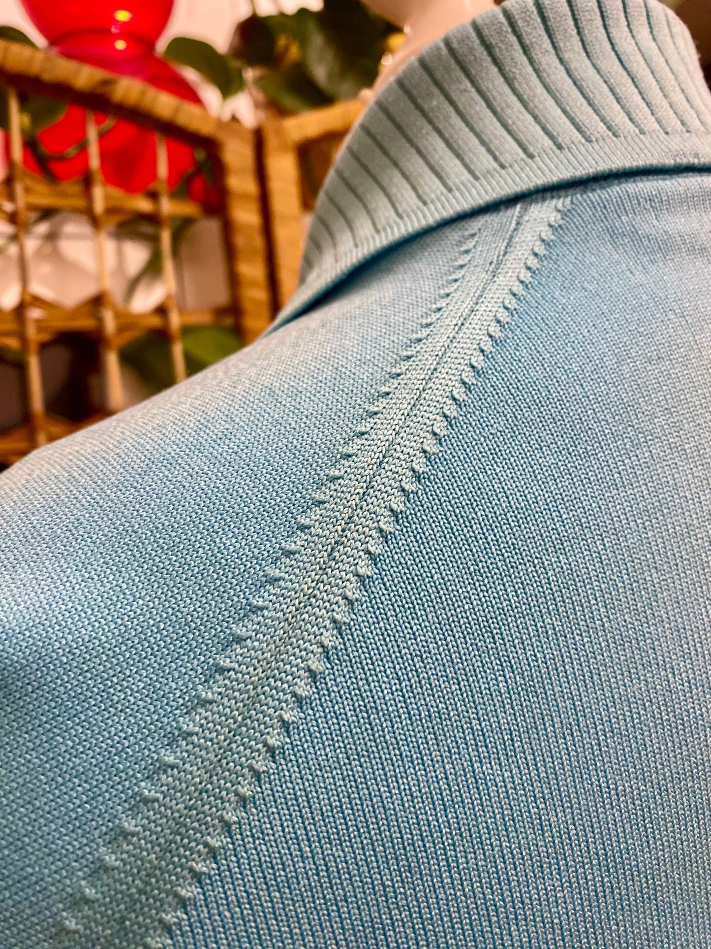 1960s Blue Knitwear (UK 16)