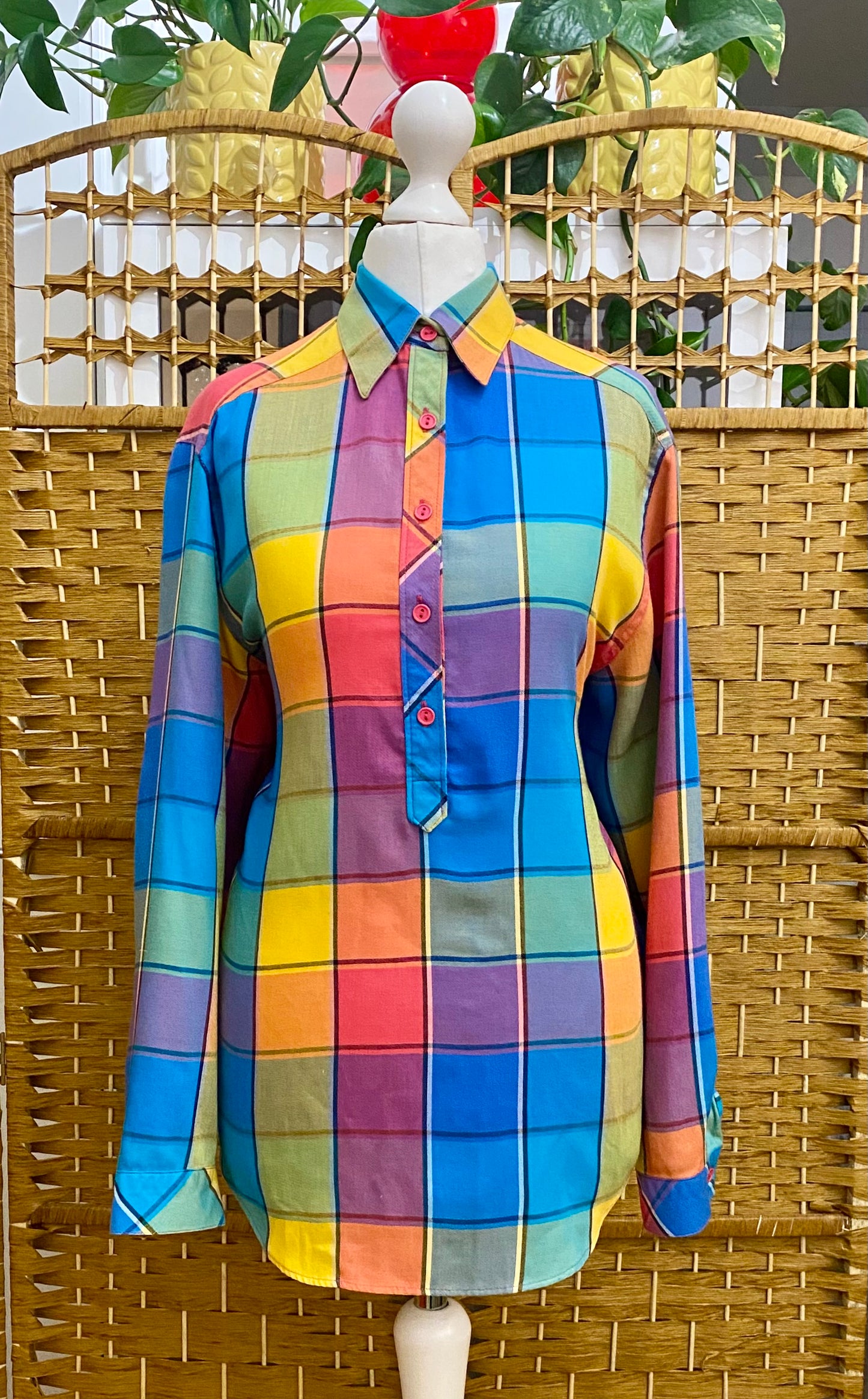 St Michael Checked Shirt (UK 16/18)