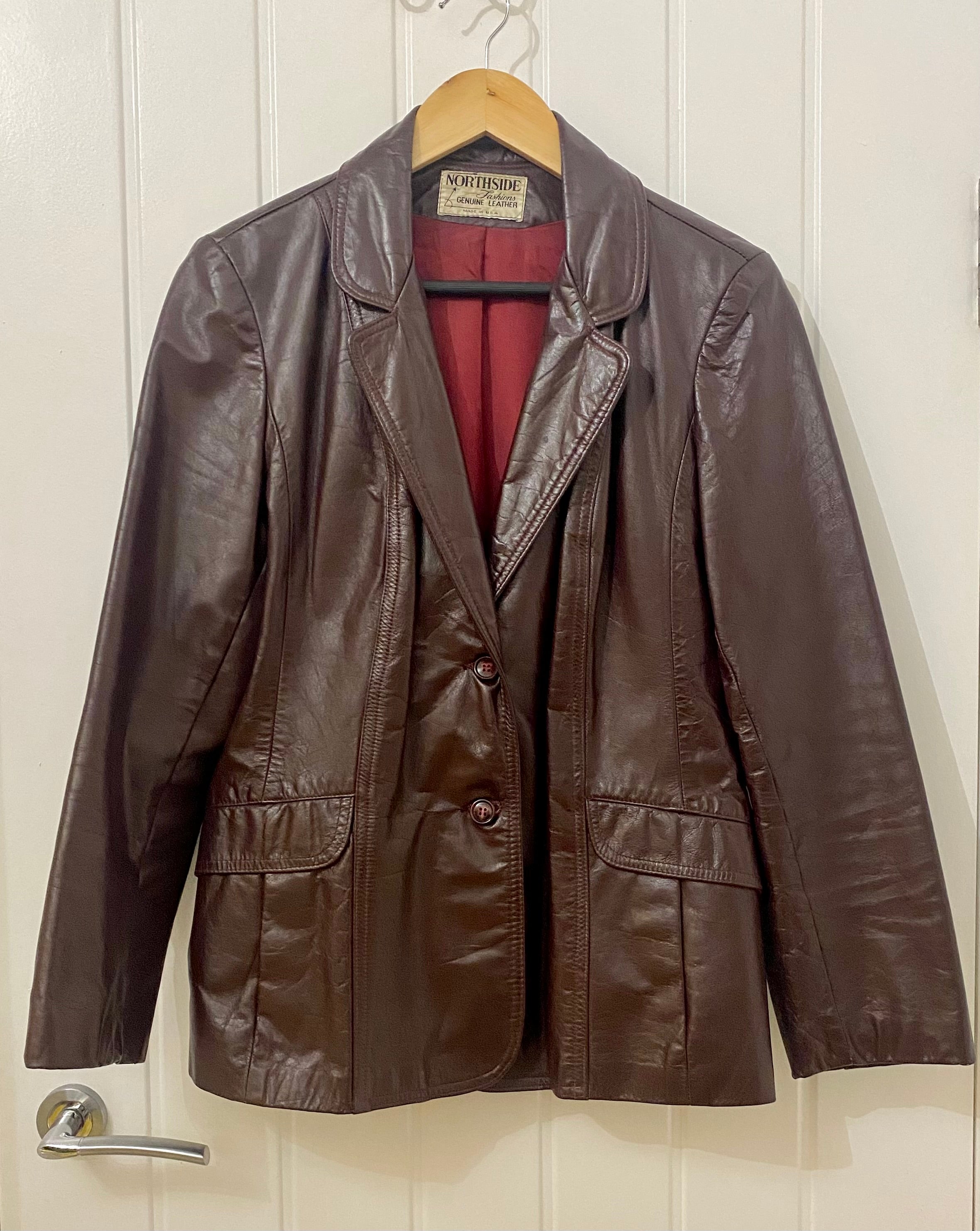 Vintage fashion Northside fashions Genuine Leather