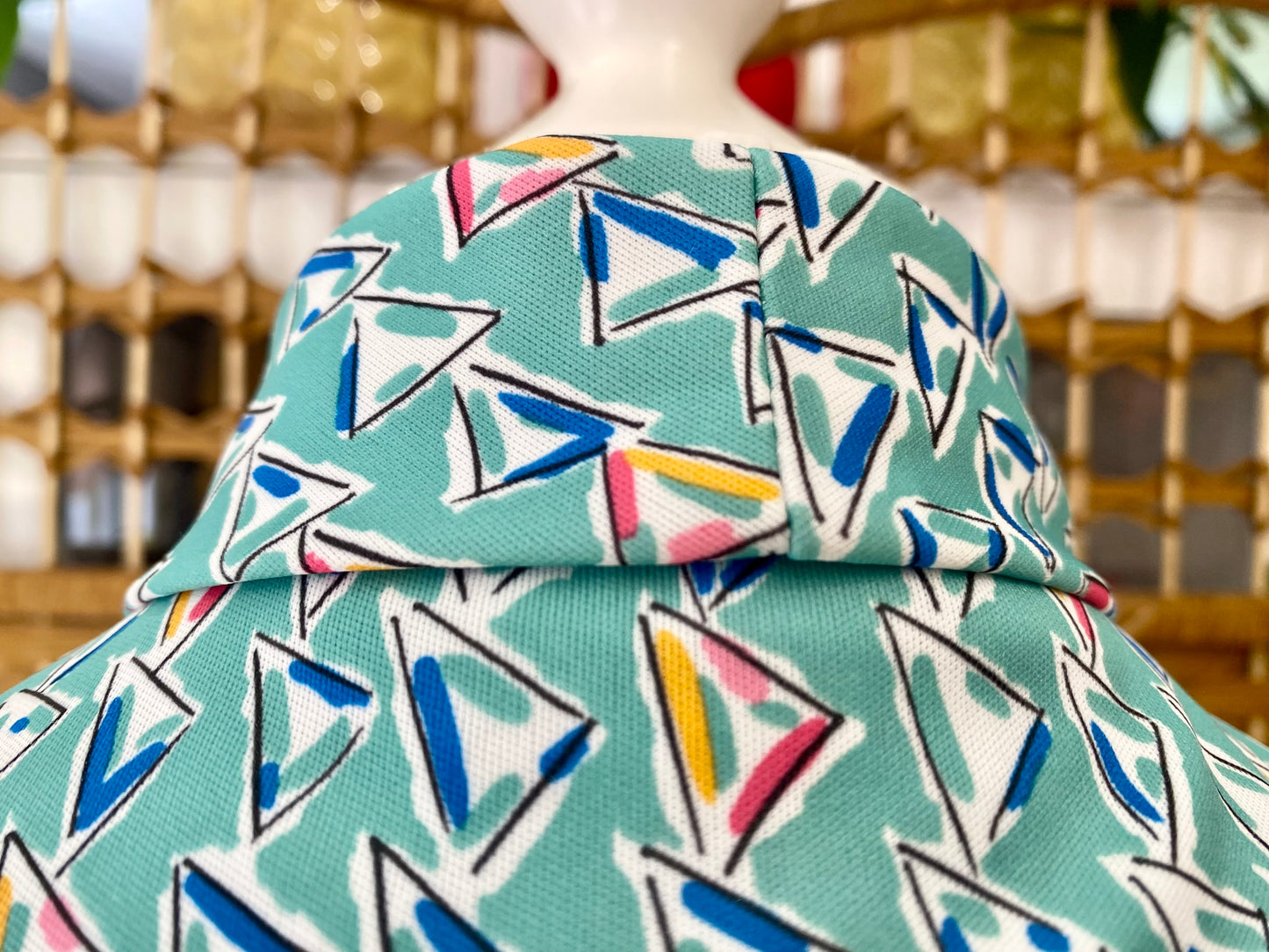 Howard’s Geometric Print Blouse (UK 16/18)