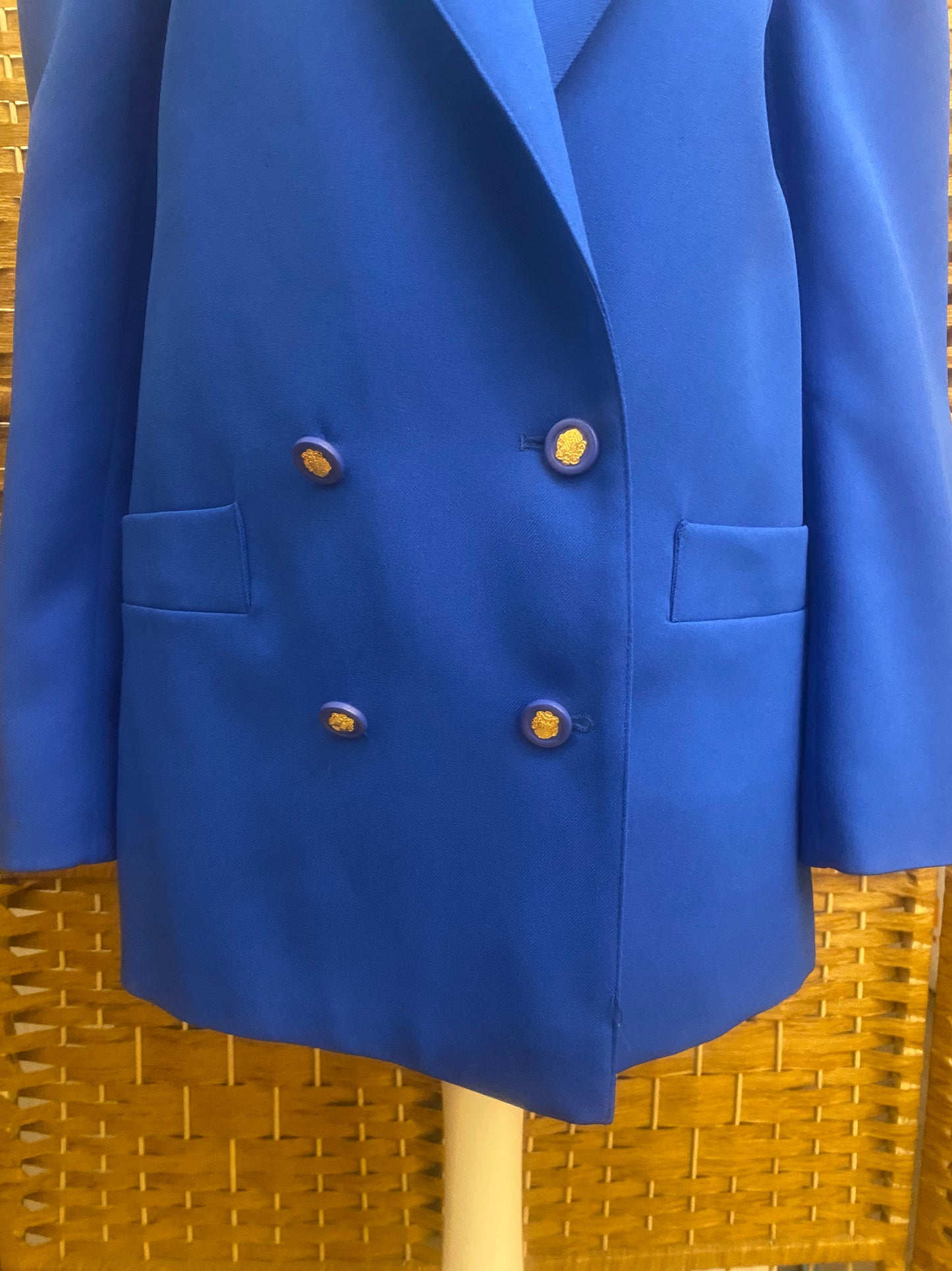 1980s Blue Blazer (UK 16)