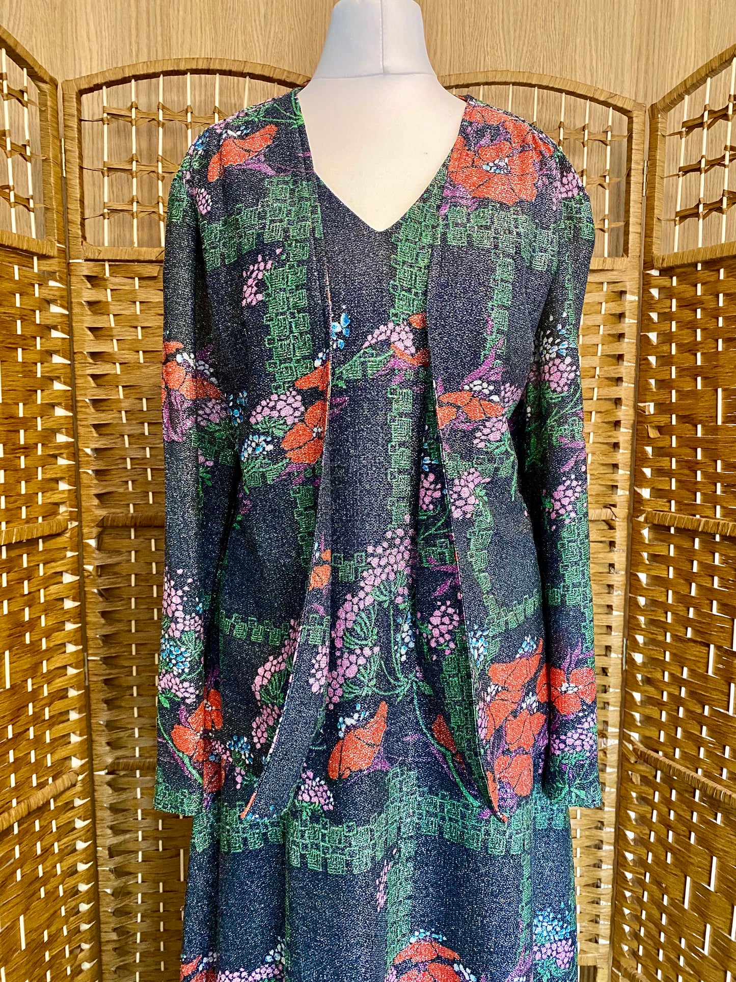 1970s Ray Anthony Maxi-Dress (UK 14)