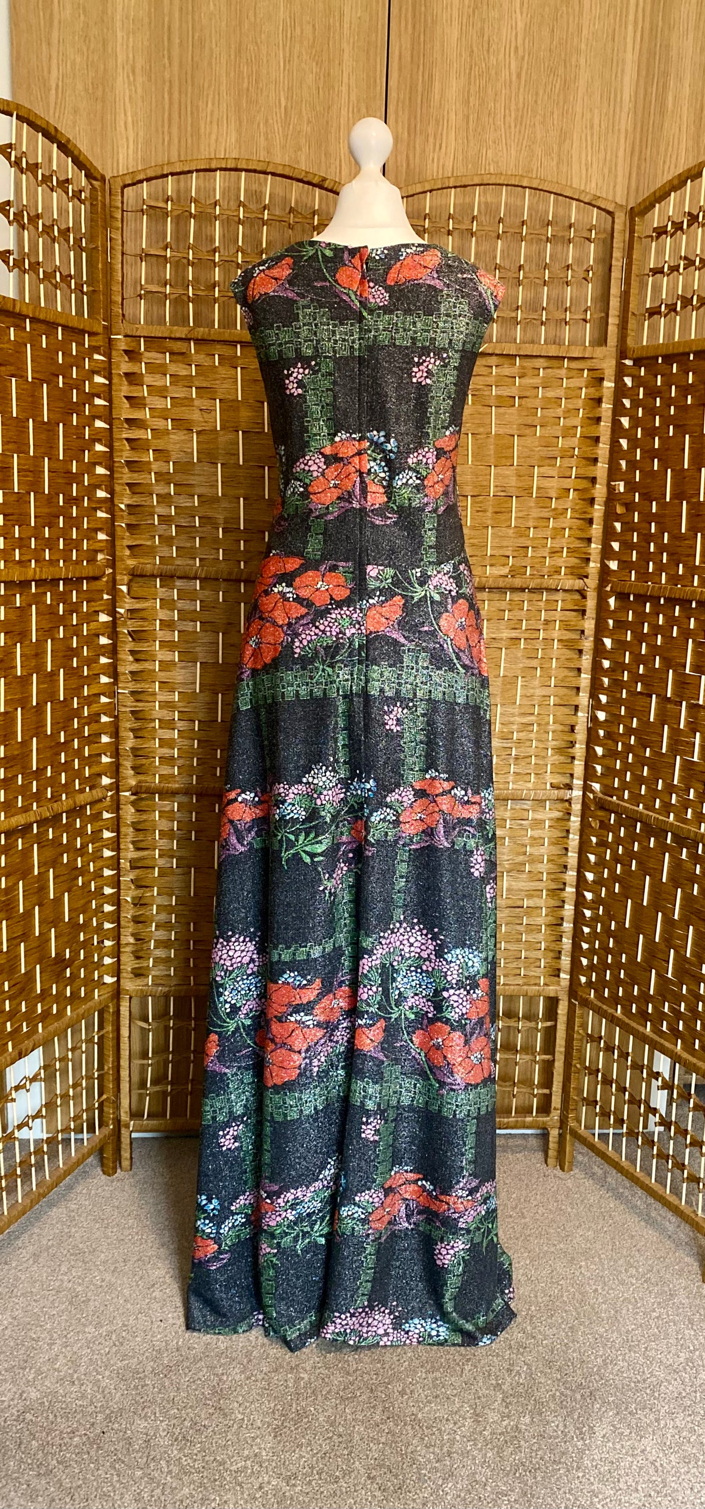 1970s Ray Anthony Maxi-Dress (UK 14)