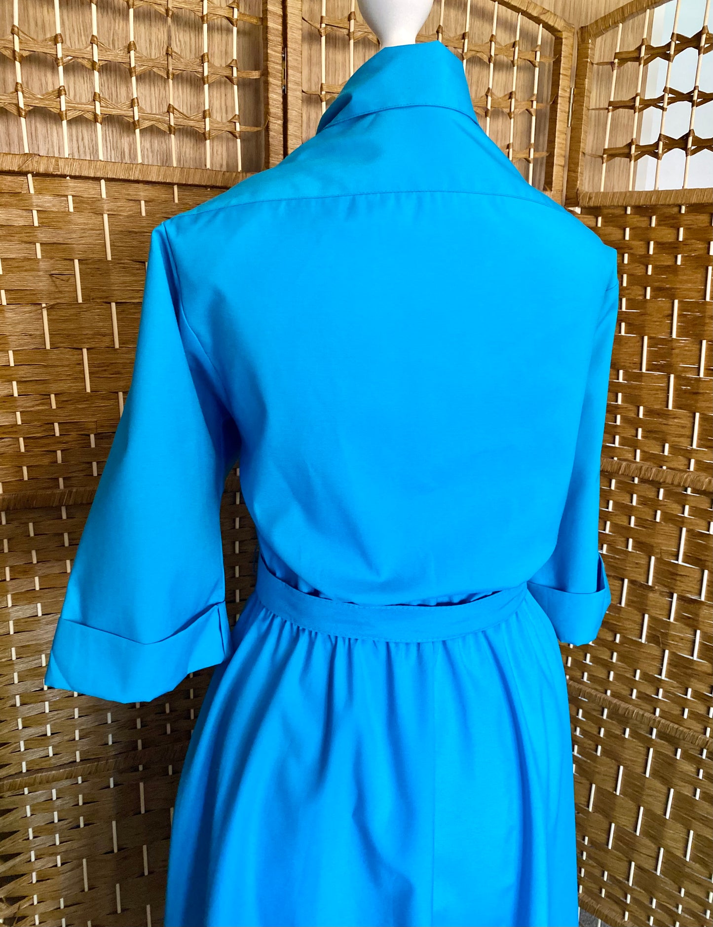 1980s Shirt Dress (UK 8)