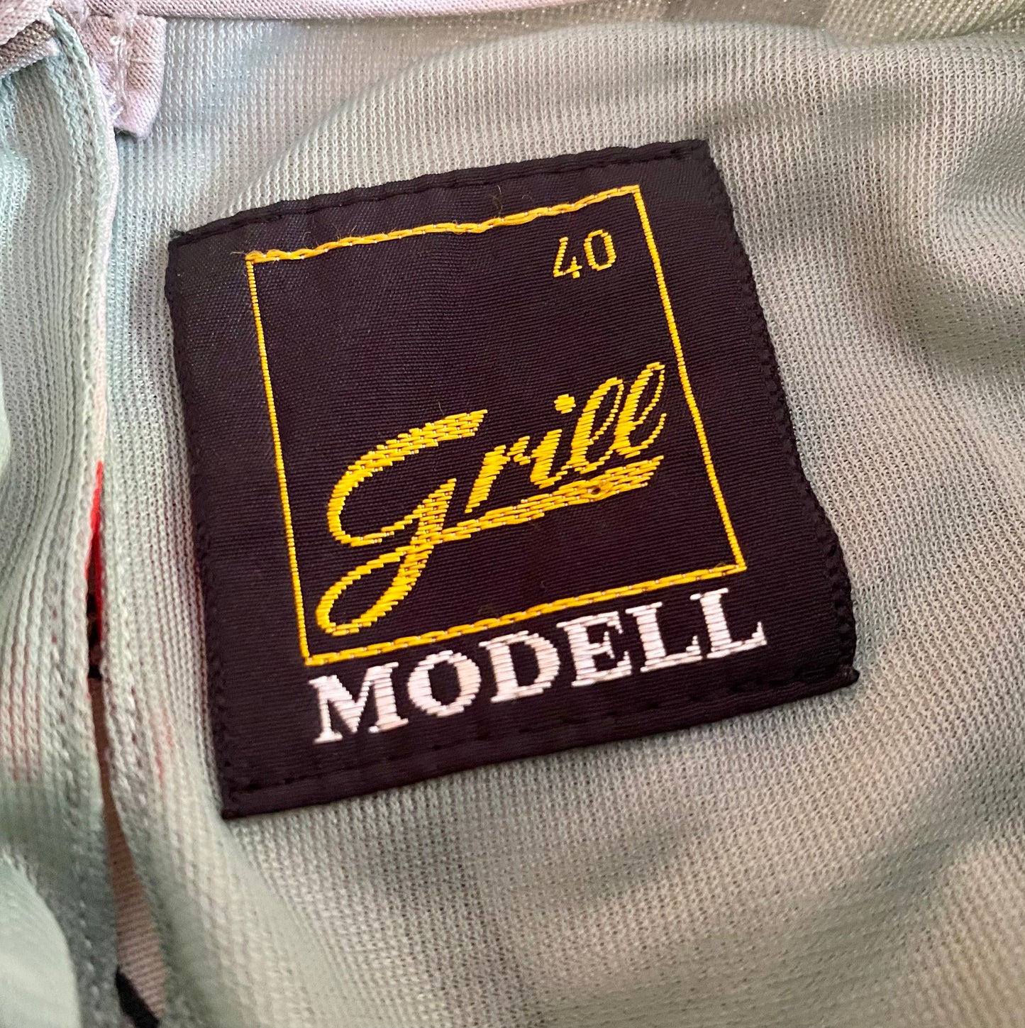 1980s Grill Modell Midi-Dress (UK 14)