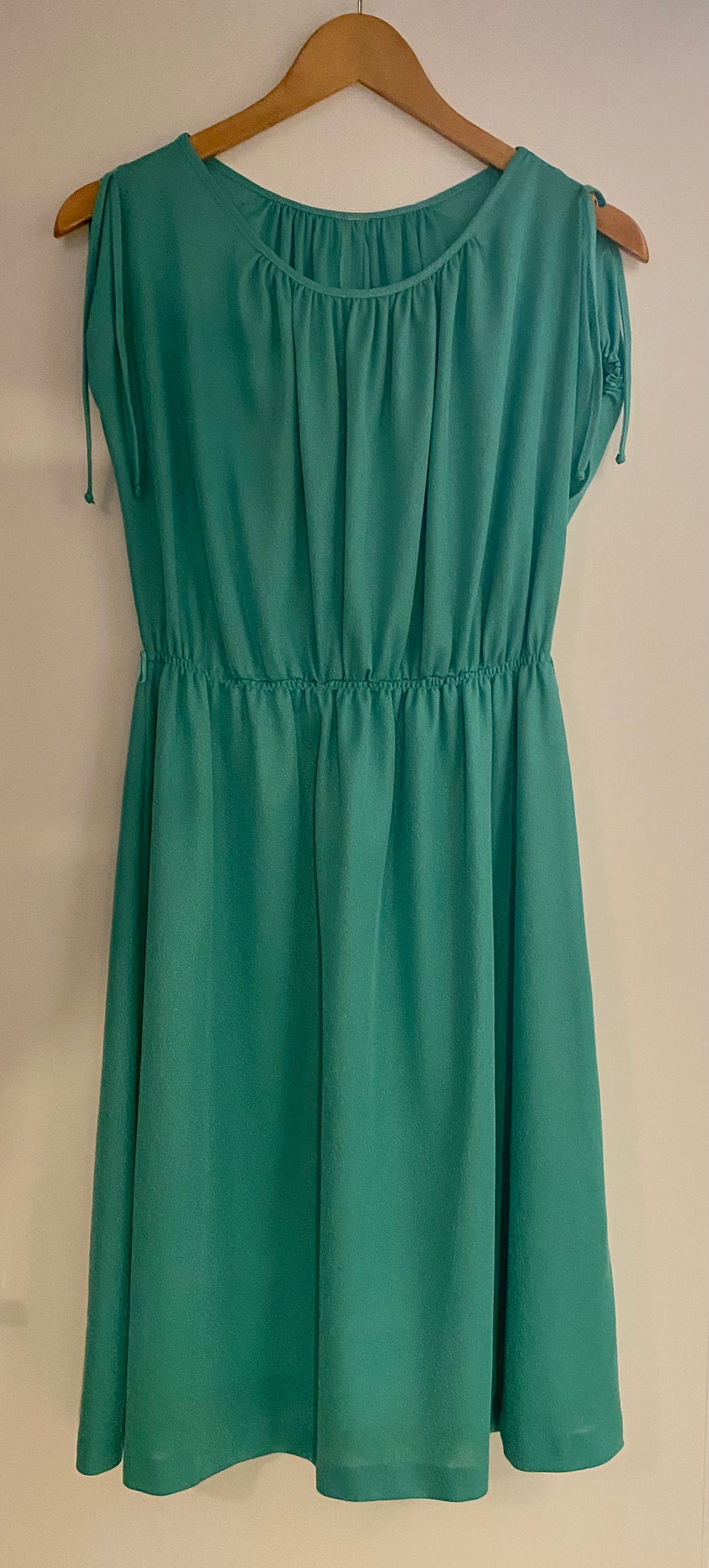 Green ‘Disco’ Midi-Dress (UK 8-10)