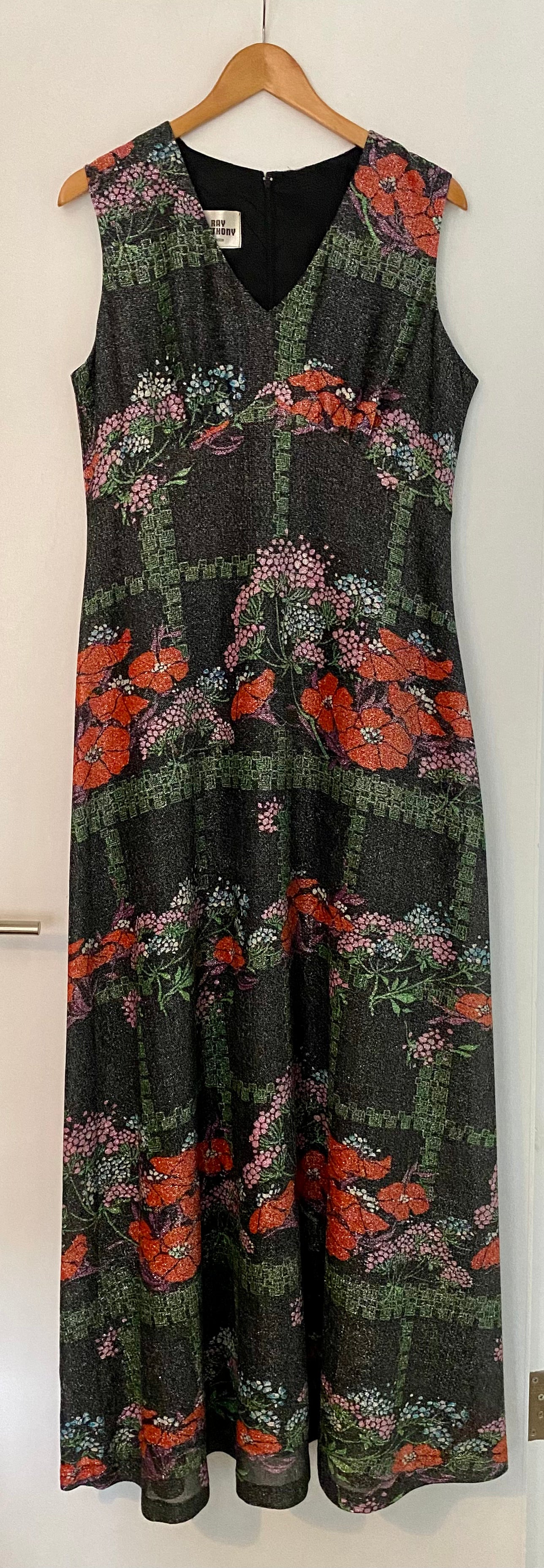 1970s Ray Anthony Maxi-Dress (UK 14)