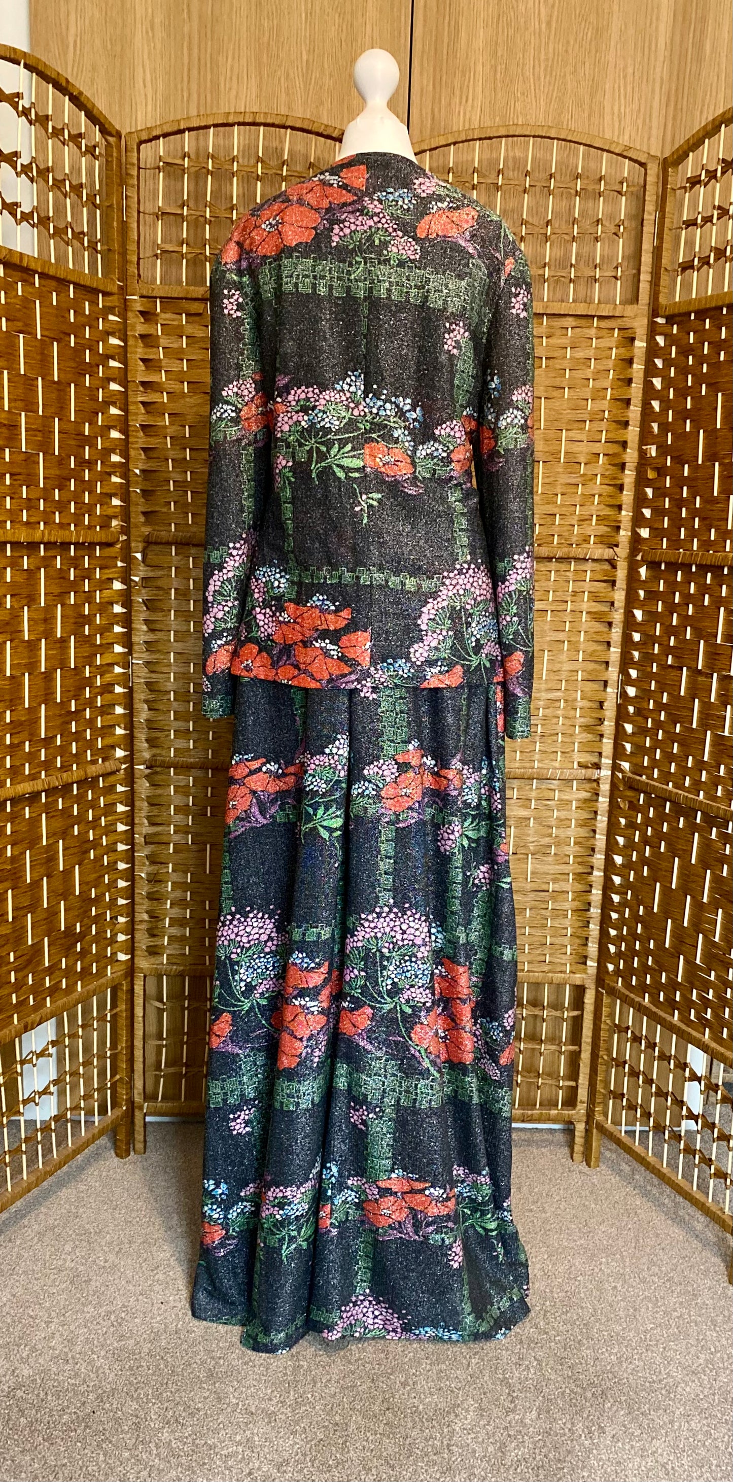 1970s Ray Anthony Maxi-Dress (UK 14)