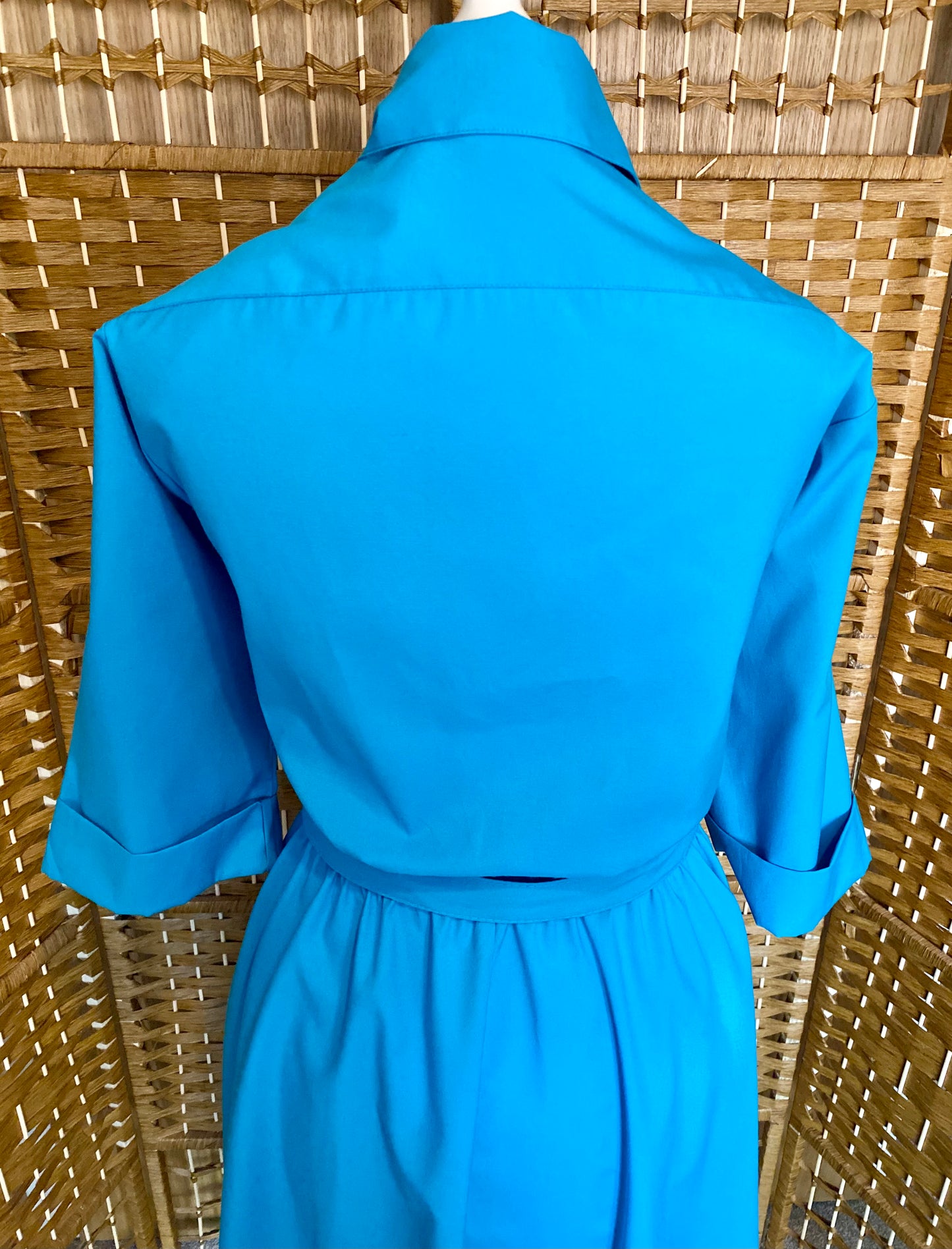 1980s Shirt Dress (UK 8)